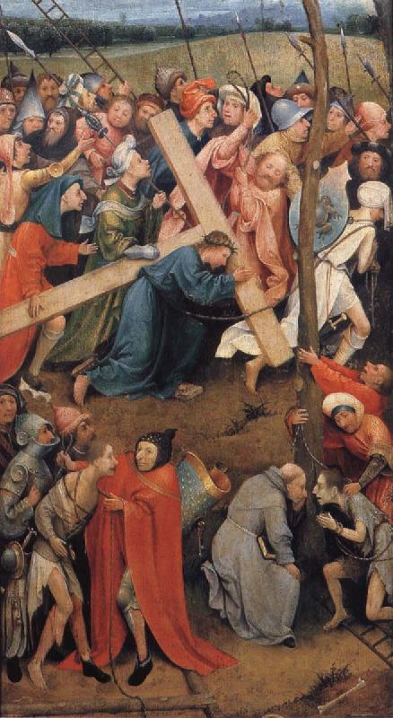 BOSCH, Hieronymus Christ Carring the Cross France oil painting art